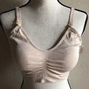 Rampage Maternity Nursing Bra Nude XL